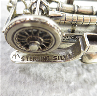 1907 ROLLS-ROYCE World-Famous Sterling Silver Vintage Car Replica (Franklin Mint, Silver Car Miniatures Collection, 1977)