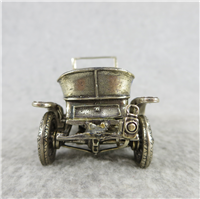 1907 ROLLS-ROYCE World-Famous Sterling Silver Vintage Car Replica (Franklin Mint, Silver Car Miniatures Collection, 1977)