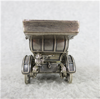 1911 DELAUNAY-BELLEVILLE World-Famous Sterling Silver Vintage Car Replica (Franklin Mint, Silver Car Miniatures Collection, 1977)