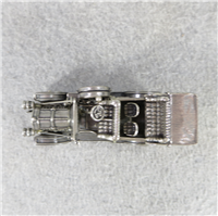 1911 DELAUNAY-BELLEVILLE World-Famous Sterling Silver Vintage Car Replica (Franklin Mint, Silver Car Miniatures Collection, 1977)