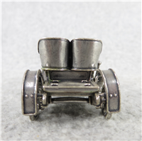 1977 Franklin Mint 1905 Vauxhall Sterling Silver Miniature Car Replica 