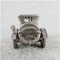 1912 HISPANO-SUIZA World-Famous Sterling Silver Vintage Car Replica (Franklin Mint, Silver Car Miniatures Collection, 1977)