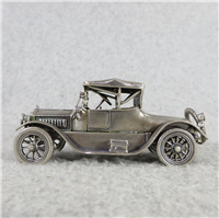 1912 HISPANO-SUIZA World-Famous Sterling Silver Vintage Car Replica (Franklin Mint, Silver Car Miniatures Collection, 1977)
