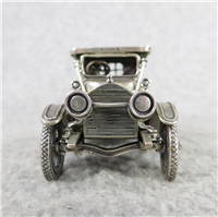 1912 HISPANO-SUIZA World-Famous Sterling Silver Vintage Car Replica (Franklin Mint, Silver Car Miniatures Collection, 1977)