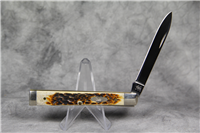 2001 Case 6185 SS Burnt Antique Doctor's Knife