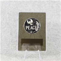 Christmas 'Peace Enduring' Holiday Silver Proof Medal (Franklin Mint, 1974)