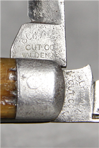 SCHRADE CUT CO. Walden, NY Jigged Bone Jack Knife
