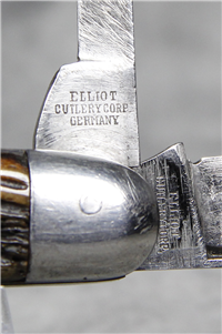 ELLIOT CUTLERY Jigged Bone Jack Knife