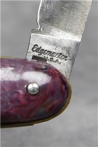 EDGEMASTER Purple Marbled Knife