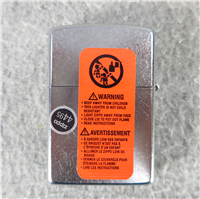 ROLLING STONES TONGUE LOGO Street Chrome Lighter (Zippo, 2008)