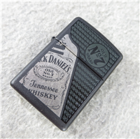 JACK DANIELS OLD NO. 7 BOTTLE  Black Matte Finish Lighter (Zippo, 2008)