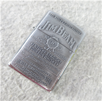 JIM BEAM PEWTER EMBLEM Polished Chrome Lighter (Zippo, 2008)