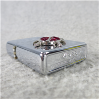 LADYBUG JEWEL EMBLEM Polished Chrome Lighter (Zippo, 2004)