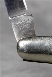 FROST CUTLERY Scrimshawed Smooth Bone "Little Savage" Pen Knife