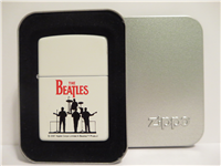 2006 ZIPPO 24060 The Beatles Silhouette White Matte Lighter