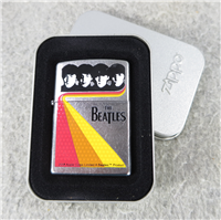 THE BEATLES SHINE Color Printed Street Chrome Lighter (Zippo, 24549, 2008)