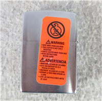 STALLION HORSE EMBLEM Brushed Chrome Lighter (Zippo, 2006)