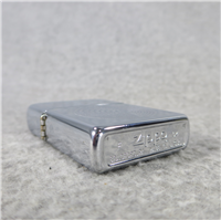 LASER ENGRAVED GEOMETRIC CIRCLE Polished Chrome Lighter (Zippo, 2004)