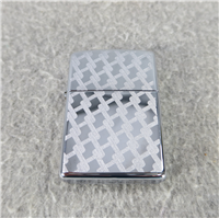 LASER ENGRAVED CHAIN LINK FENCE Polished Chrome Lighter (Zippo, 2003)