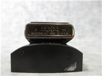 LASER ENGRAVED GEOMETRIC Midnight Chrome Lighter (Zippo, 2004)