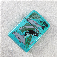 FRESH WATER FISH Green Street Chrome Lighter (Zippo, 2005)