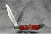 1999 Case 6265 SAB SS Brown Corn Cob Pakkawood Folding Hunter