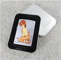 OLIVIA - BETT SHE DEVIL Satin Chrome Lighter (Zippo, 2008)