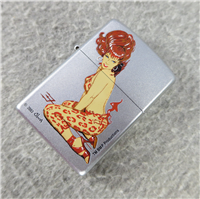 OLIVIA - BETT SHE DEVIL Satin Chrome Lighter (Zippo, 2008)