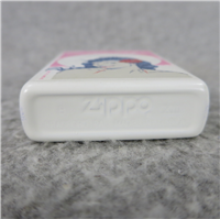 BETTIE PAGE White Matte Lighter (Zippo, Dark Horse Comics, 1997)