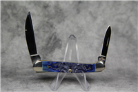 2001 CASE XX 62109W SS Blue Jigged Bone Mini Copperhead