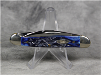2001 CASE XX 62109W SS Blue Jigged Bone Mini Copperhead