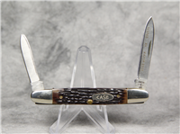 1983 CASE XX USA 06263 Jigged Eisenhower Pen Knife