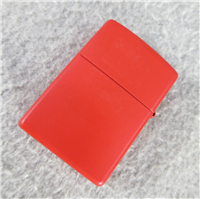 MARILYN MONROE Red Matte Finish Over Brass Lighter (Zippo, 2001)