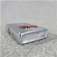 CHRYSLER CORDOBA EMBLEM Brushed Chrome Lighter (Zippo, 1976)