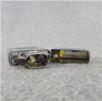 LUCKY POT OF GOLD AT END OF RAINBOW Polished Chrome Lighter (Zippo, 1998)