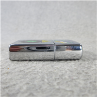 LUCKY POT OF GOLD AT END OF RAINBOW Polished Chrome Lighter (Zippo, 1998)