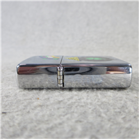 LUCKY POT OF GOLD AT END OF RAINBOW Polished Chrome Lighter (Zippo, 1998)
