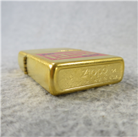 MARLBORO EAT RIDE SLEEP Solid Brass Lighter (Zippo, 2004)