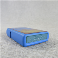 CAMEL INCA STONE Blue Matte Finish Lighter (Zippo, CZ755, 2006)