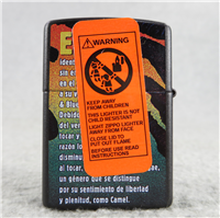 CAMEL 'REGGAE' Black Matte Finish Limited Edition Lighter (Zippo, CZ697, 2005)