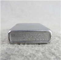 MARBLE STEEL CO. (Houston, TX) Advertising Chrome Over Brass Lighter (Zippo,1950)