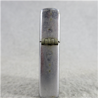 MARBLE STEEL CO. (Houston, TX) Advertising Chrome Over Brass Lighter (Zippo,1950)