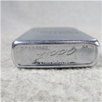 VAUTER CARTAGE SERVICE Transport Co. Advertising Brushed Chrome Lighter (Zippo, 1959)
