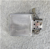 VAUTER CARTAGE SERVICE Transport Co. Advertising Brushed Chrome Lighter (Zippo, 1959)