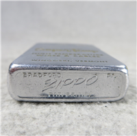 SUPER-TEMP Wires & Cables (Winooski, VT) Advertising Brushed Chrome Lighter (Zippo, 1959)