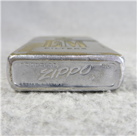 L&M FILTERS Cigarette Advertising Chrome Lighter (Zippo, 1958)