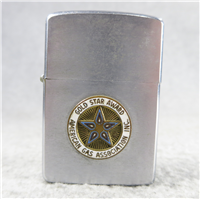 AMERICAN GAS ASSOC. 'Gold Star Award' Advertising Chrome Lighter (Zippo, 1963)