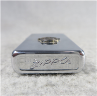 NATIONAL GUARD ASSOCIATION OF TEXAS Life Member Chrome Slim Lighter (Zippo, 1969)