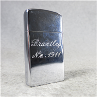 NATIONAL GUARD ASSOCIATION OF TEXAS Life Member Chrome Slim Lighter (Zippo, 1969)