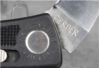 GERBER Bolt Action Gut Hook Lockback Knife with Sheath